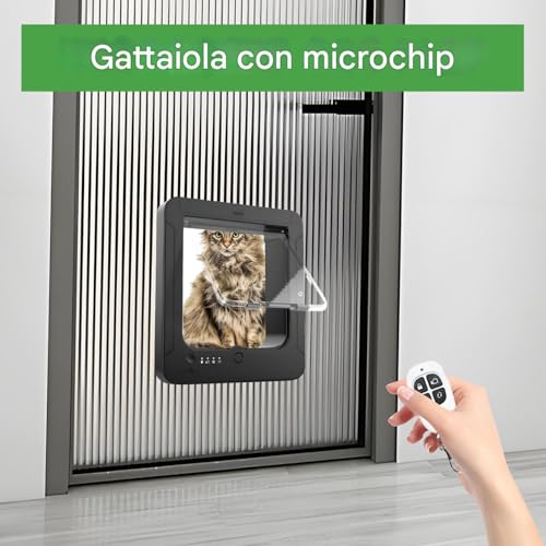 Porte pour animaux télécommandée en ABS résistant pour petits chiens - 5