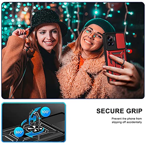 BOKYAS per Custodia Motorola Edge 30 Ultra con