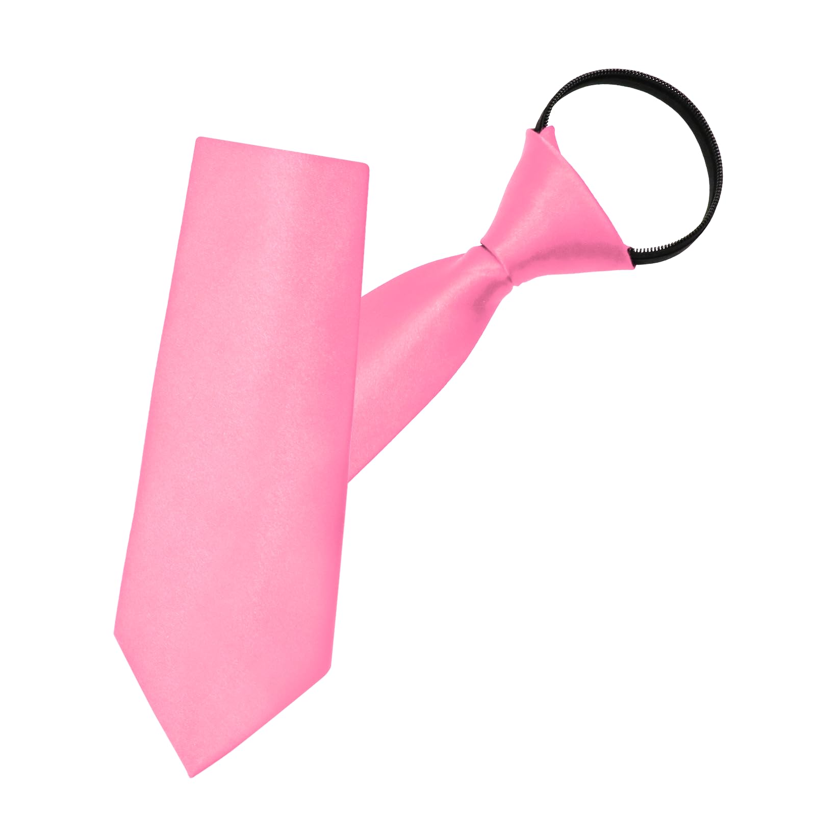 Mantieqingway Pre-tied Adjustable Zipper Neck Ties for Men 3.15' 'Mens Necktie for Office Graduation School Uniforms