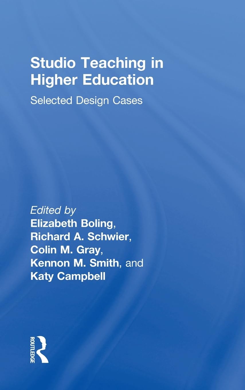 Studio Teaching in Higher Education: Selected Design Cases