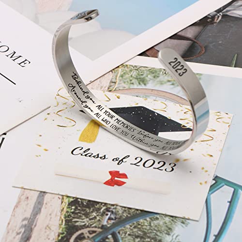 Joycuff Graduation Gifts For Class Of 2023 High School Graduate Bracelets For Girls Women Boys Grade 8 #TOP3
