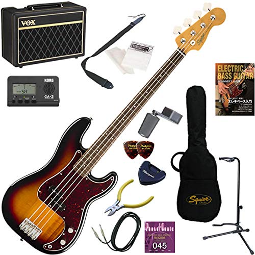 �y�Z�b�g�i�zSquier �G���L�x�[�X���S�ғ��� Pathfinder BASS10���������{�i14�_�Z�b�g Classic Vibe '60s Precision Bass/3CS�i3�J���[�T���o�[�X�g�j