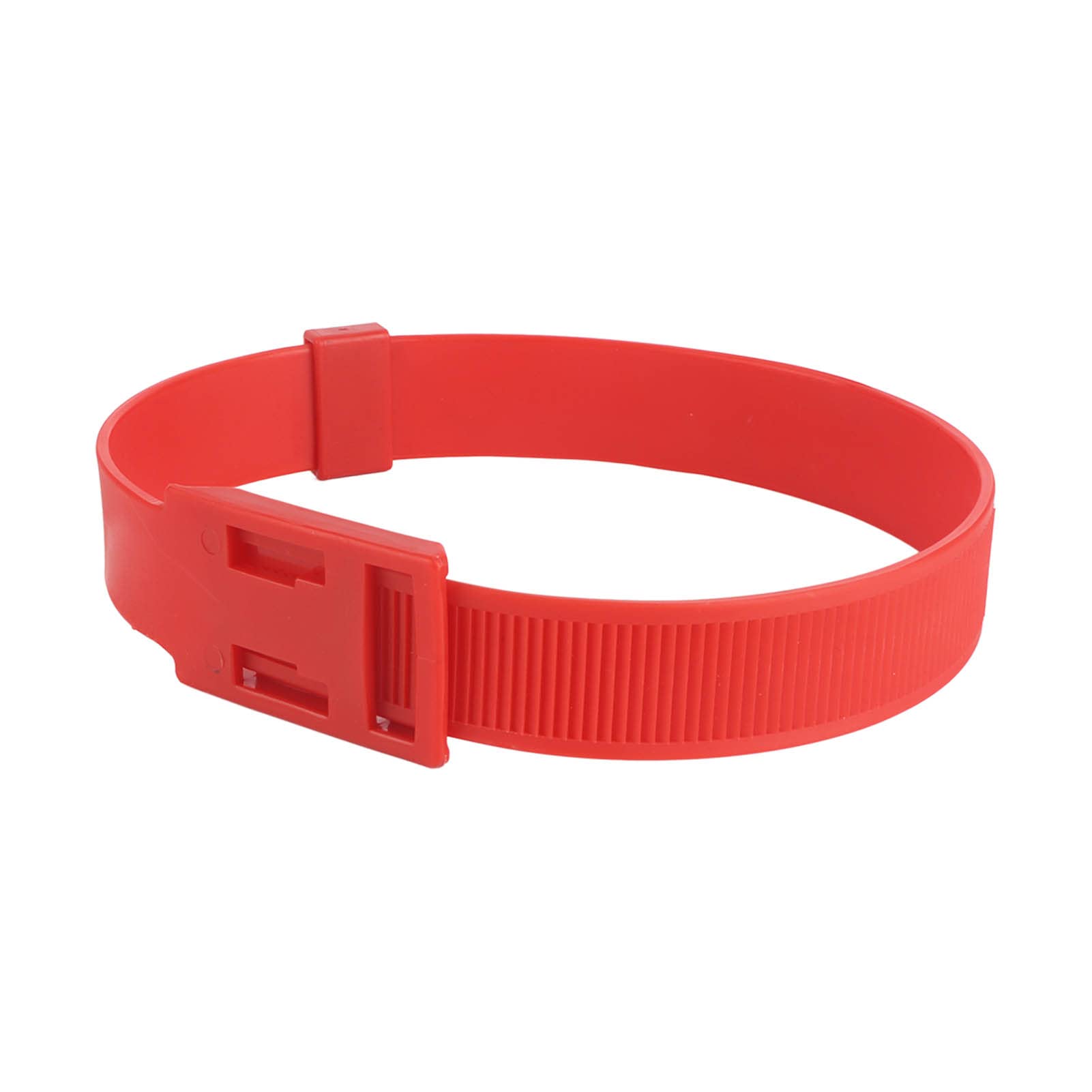 Colliers d'animaux de Ferme, Colliers de Chèvre en PU Multifonctionnels Doux Réglables 10PCS (Rouge)
