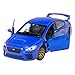 Welly 1:34-1:39 Die-Cast 2015 Subaru Impreza WRX STI Car Blue Model Collection