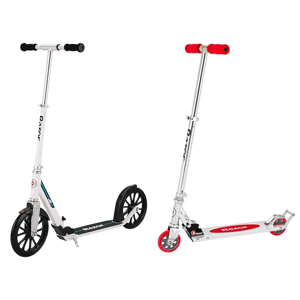 COKAGE+ ACTIVE 5段ミニ パールホワイト Amazon.com : Razor A6 Kick Scooter - White - FFP and AW Kick