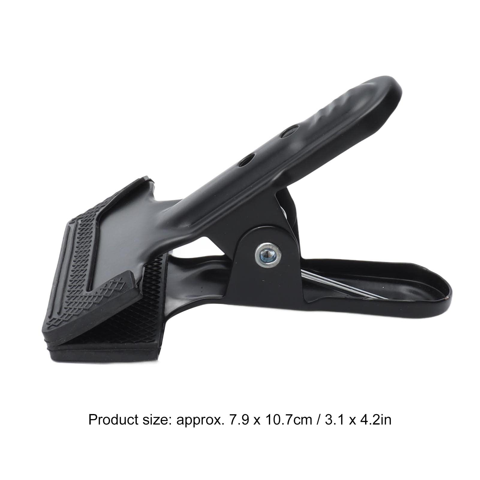 4Pcs Spring Clamps Wide Mouth, Woodworking Spring Clips Clamps for Crafts High Carbon Steel Clamps Heavy Duty Portable Hand Clamps for Photography Backdrops