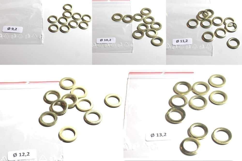 100 Mixed Fitsche Rings Kit - 20 by Fitsche Ring A Size Doors Lifting/, Gold - Image 2