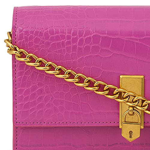 Image of Miraggio Mila Women's Shoulder Sling Clutch - Pink