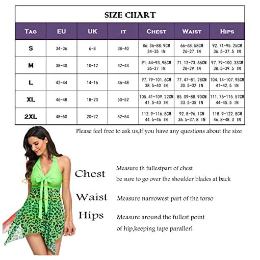 Dames Badpak Buik Tankini Badjurk Mesh Nekhouder Met Onderjurk Push-Up Gewatteerd - Image 6