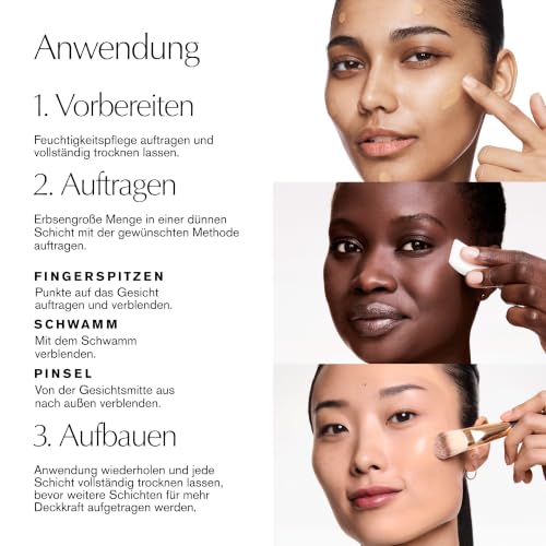 Estée Lauder Double Wear Stay-in-Place Makeup | Foundation mit natürlich-mattem Finish | 36 Stunden Halt, 30 ml – Ansicht 4