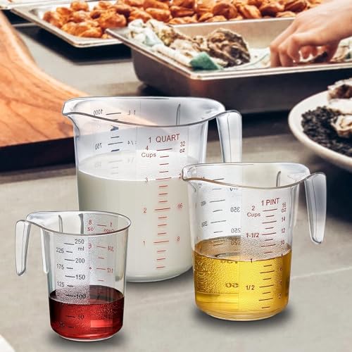 La Mejor Recopilación de Vasos y jarras medidores los 10 mejores. 3 Vasos y jarras medidores marca U Chef (3)