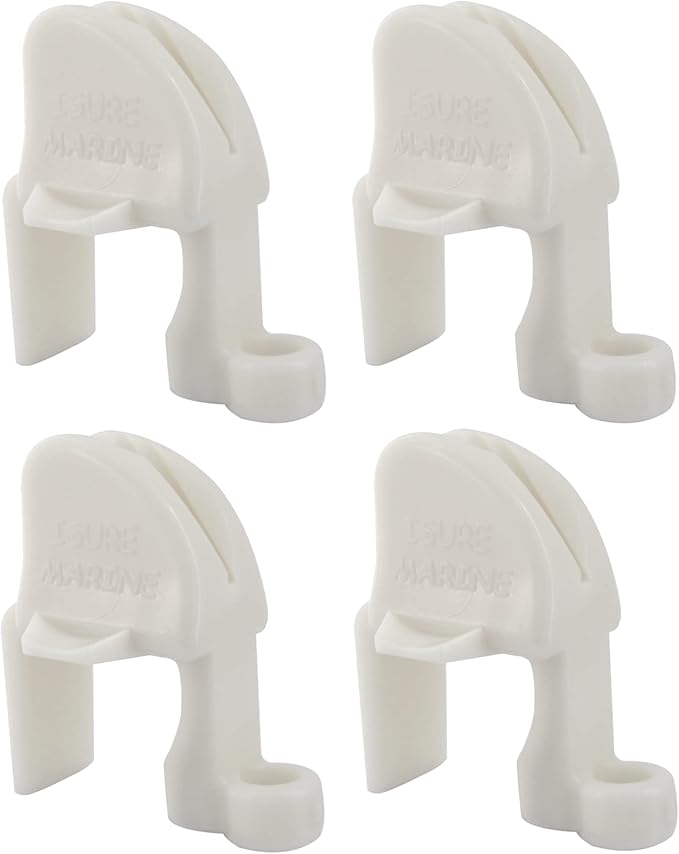 ISURE MARINE 4Pcs Boat Fender Clips Boat Bumper Clips