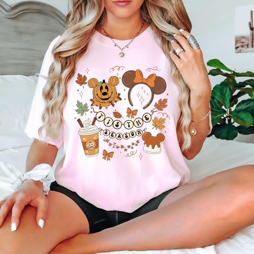 Halloween Walt Disneyworld This is The Season Shirt, Halloween Cartoon Characters Tıs The Season Tee, Comfort Colors Fall Season Shirt, Family Halloween Trip T-Shirt, Halloween Vacation Gift2