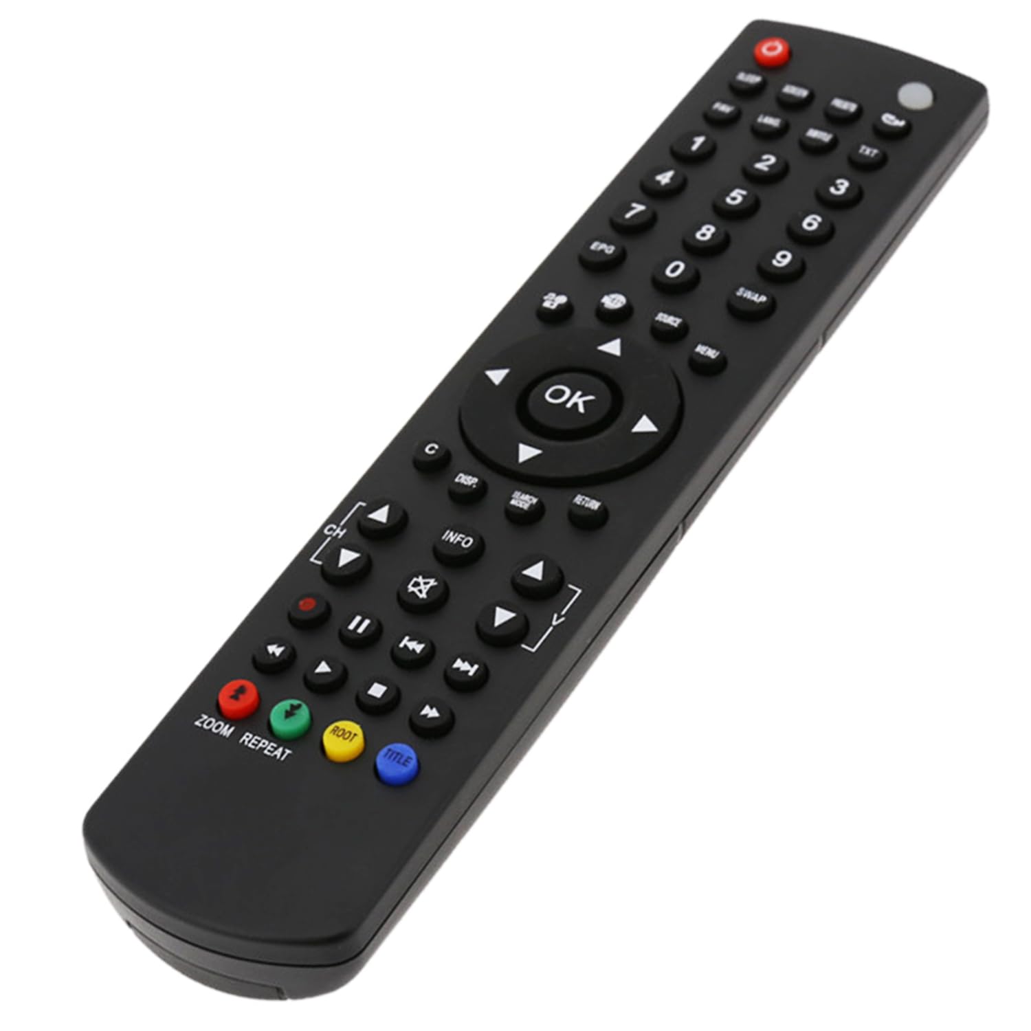 RC1910 Telecomando Universale Di Ricambio Per TV Toshiba, Luxor, Sharp, Sanyo – Sostituisce Modello D32151HD E Compatibili, Nessuna Programmazione