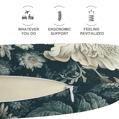 Almohada de espuma viscoelástica tamaño único para viaje miniatura 5