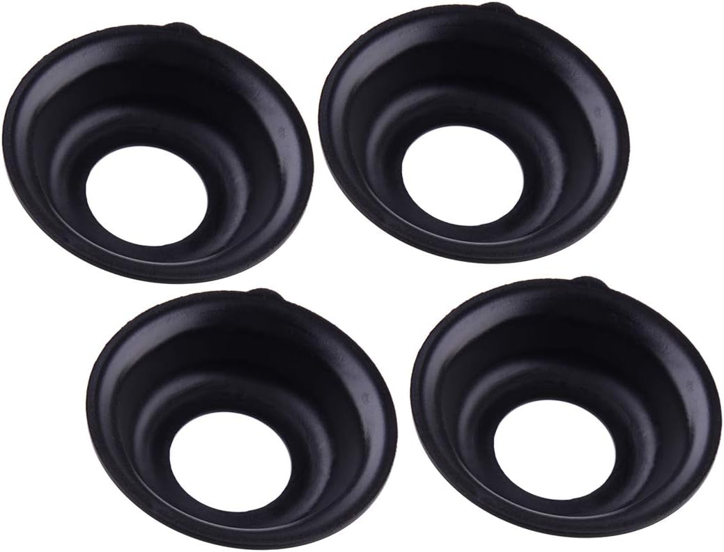 4pcs Carburetor Plunger Membrane Diaphragm Fit for Yamaha XJ900F XJ 900 F 58L 1985-1990