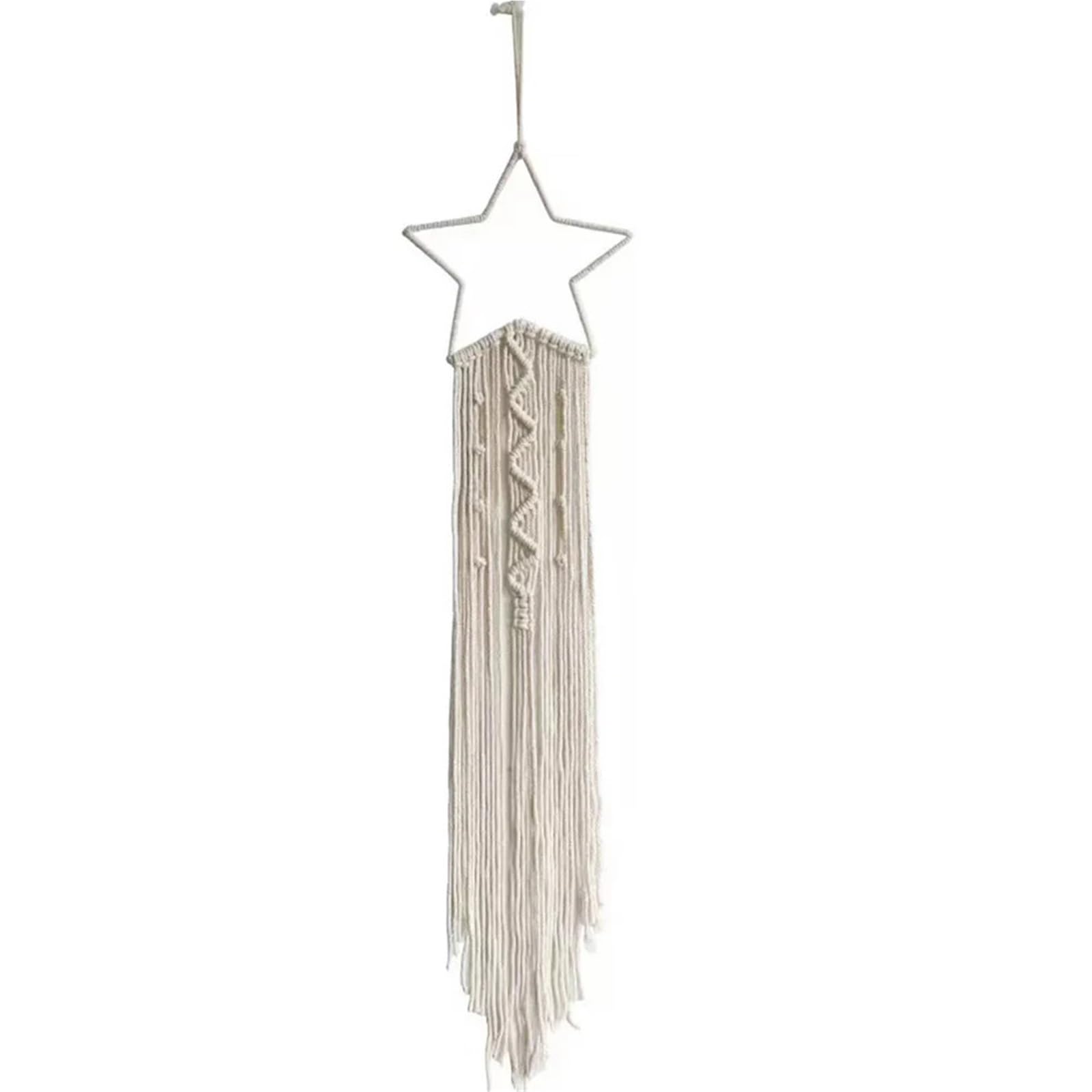BDFJEDS Tapestry Wall Hanging Woven Tapestry Dream Catcher Hand Pendant Home Hanging Star Decorative Cloth