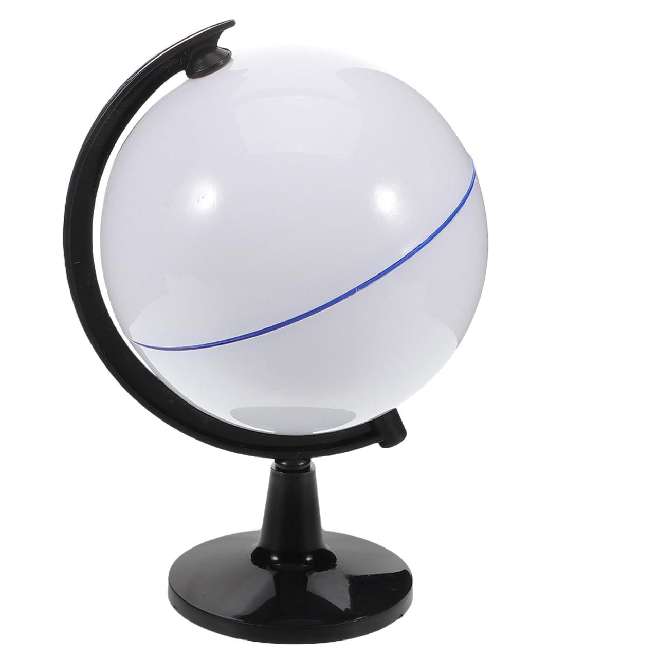 Vaguelly Diy Blank Globe with Stand Rewritable Earth Model for Boy Girl Adults Interactive Geography Learning Tool Creative Desk Decoration Unfinished Painting Globe Craft