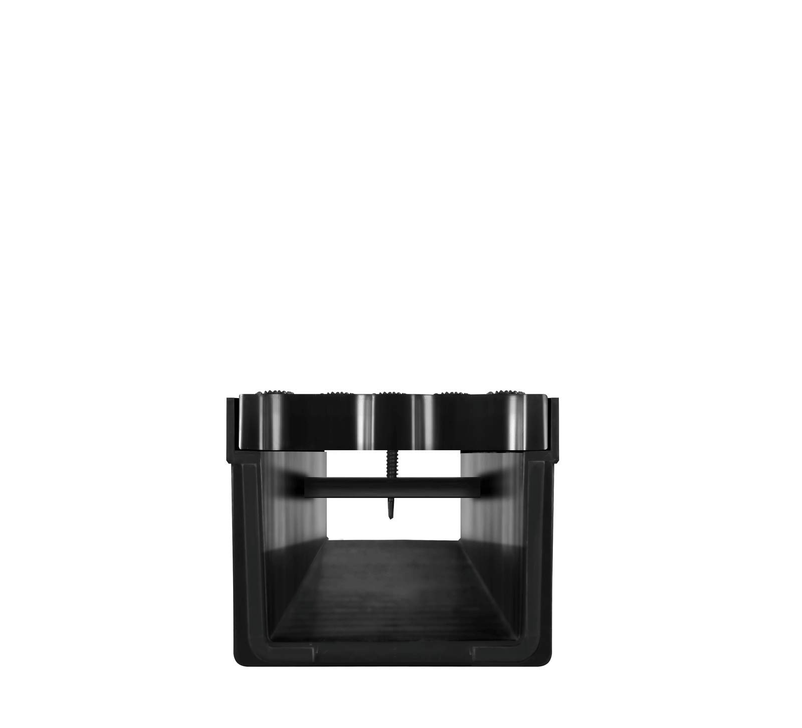 Caniveau de drainage de 1 m - drain de sol - drain de terrasse - évacuation - Hauteur : 55 / 105 mm - A15, B125, C250 (plastique/A15 1,5 T, 105 mm/10,5 cm)