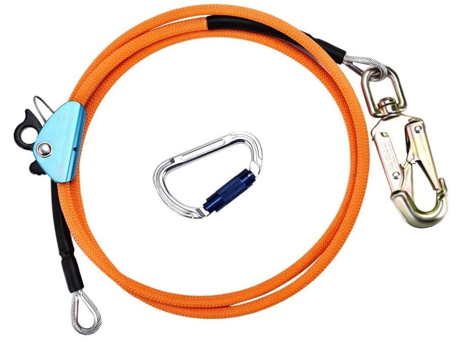 Buy GJCrafts Steel Wire Core Flip Line Kits with Triple Lock Carabiner