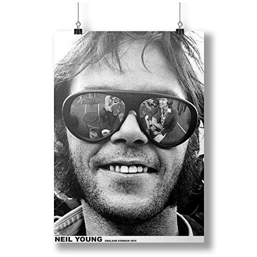 INNOGLEN Neil Young Oakland Stadium USA 1974 A0 A1 A2 A3 A4 Satin Photo Poster p10116h INNOGLEN Neil Young Oakland Stadium USA 1974 A0 A1 A2 A3 A4 Satin Photo Poster p10116h