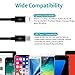 ROMOSS 2PACK Multi Charger Cable 2-in-1 iPhone and Android USB C Charging Cable, 5ft Nylon Braided Type C Charger Cable Compatible for iPhone 11, iPhone 8, iPad pro, iPad Mini and More
