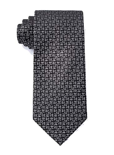 Wild Ties Pi 2 Black Microfiber Extra Long Tie