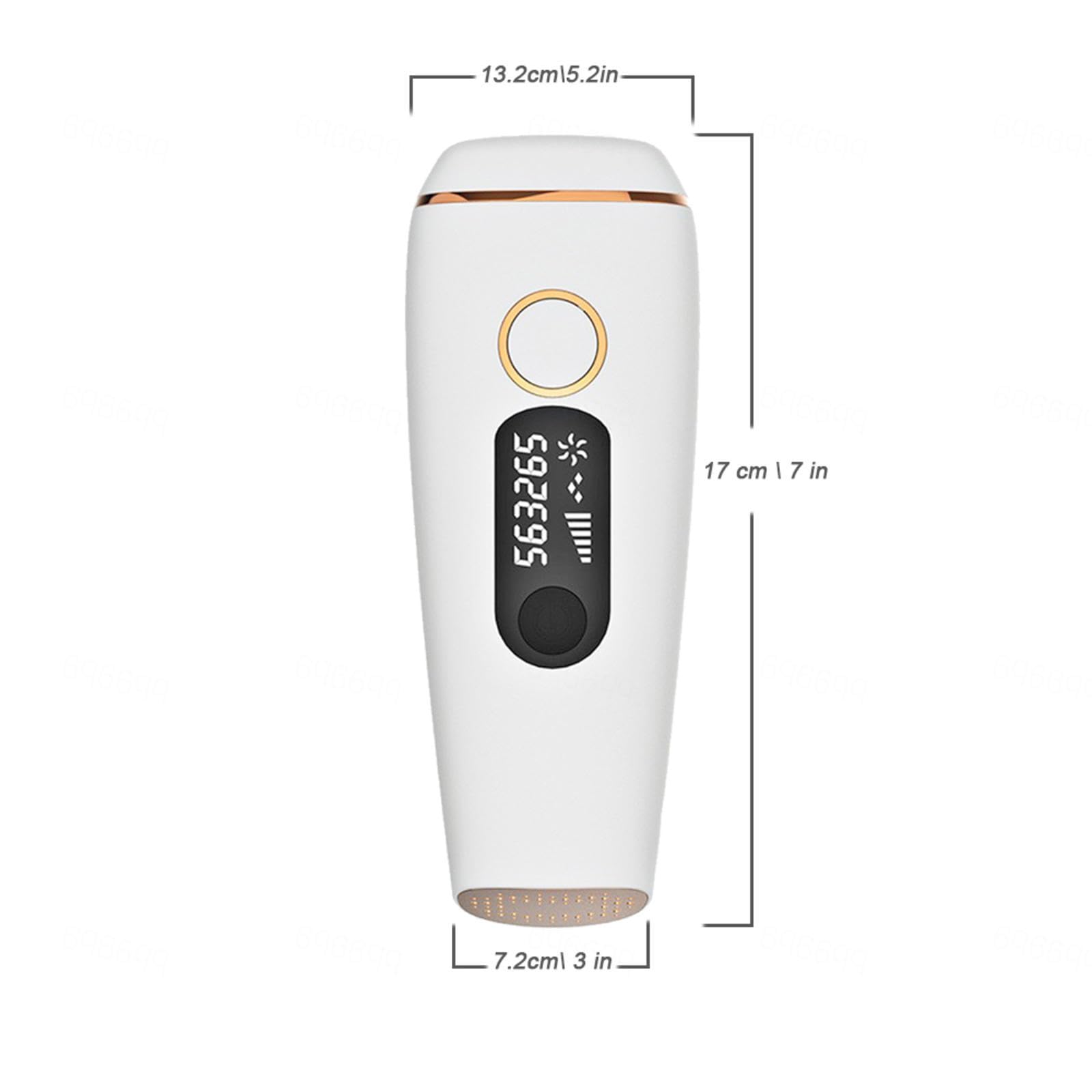GeRRiT Epilatore Lumiere Pulsee Viso Flash Illimitato Dermaskin Depilazione Depilazione Definitive Depilator Femmina, Può Essere Usato su Tutto Il Corpo