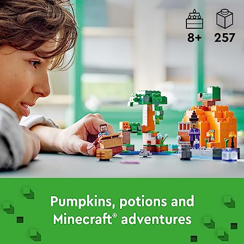 Lego 6425597 Minecraft The Pumpkin Farm Building Toy thumb #1