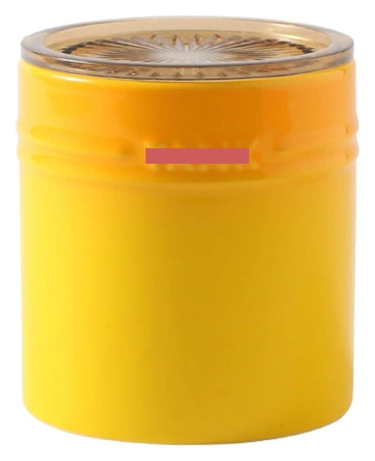 Zuckerdose, Zuckerdose, französischer Farbverlauf, Mehl- und Zuckerbehälter aus Keramik, Zuckerdose mit luftdichtem Deckel, Kaffeedose aus Keramik, Aufbewahrung for Küchendekoration(Yellow)