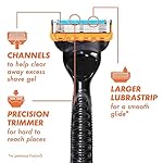 Gillette Fusion5 Men's Razor Blade Refills, 10 Count + Fusion5 ProGlide Razor Blade Refills - 2 Count | One Pack of 12 Refills - Image 2