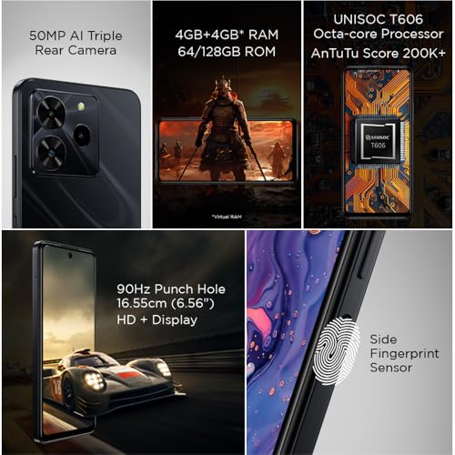 Lava-O3-Pro-Bigger-656-HD-Display-50-MP-AI-Triple-Rear-Camera-8-MP-Front-Camera-5000-mAh-Battery-10W-Charging-Charger-in-Box