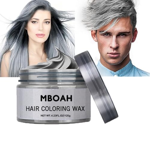 Cera de color temporal para cabello gris 120g miniatura 3