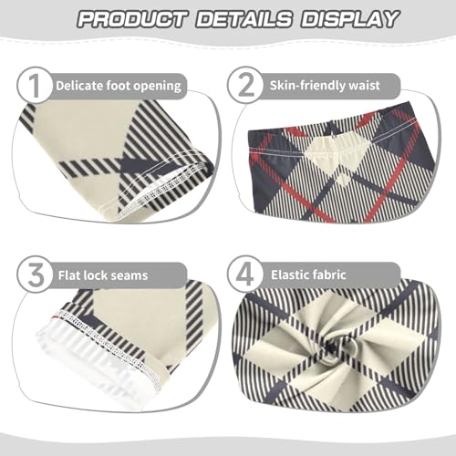 GuoChe Blue Beige Girls Shorts Cotton Cartwheel Shorts Leggings for Dance Party3