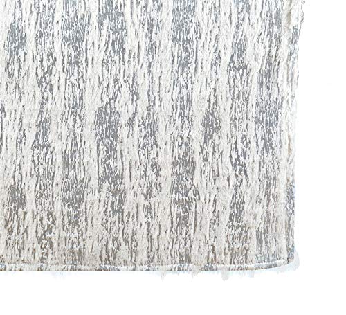 Fennco Styles Gold Faux Fur Foil Table Runner - 16x90 Inches, Glamorous Holiday & Christmas Decor - View #10