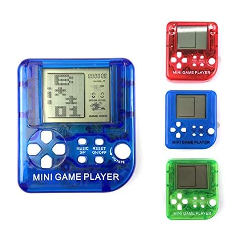BSTCAR 1 Consola de Juegos Retro con Llavero Cover