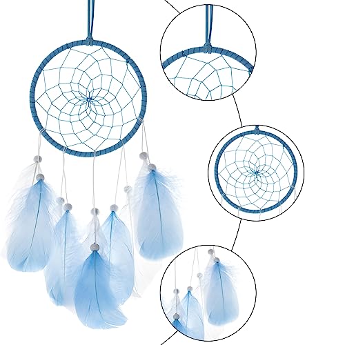 AAED 1 Pezzi Acchiappasogni con Piume,Piccolo