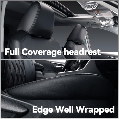 Image of coverdream Seat Covers Custom Fit for Toyota 2019-2025 RAV4 Hybrid SE /XSE