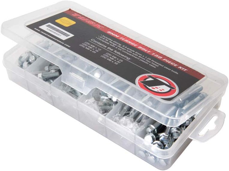 Tusk 6mm Flange Bolt 150 Piece Kit