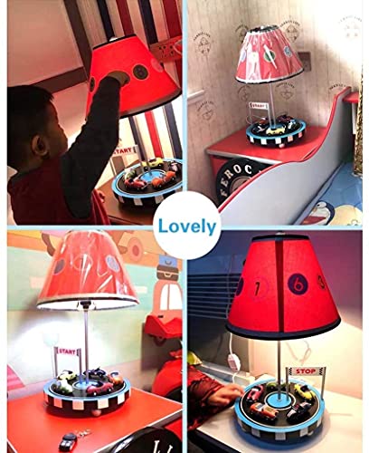 Lampe de bureau dessin animé en résine E27 avec télécommande pour enfant