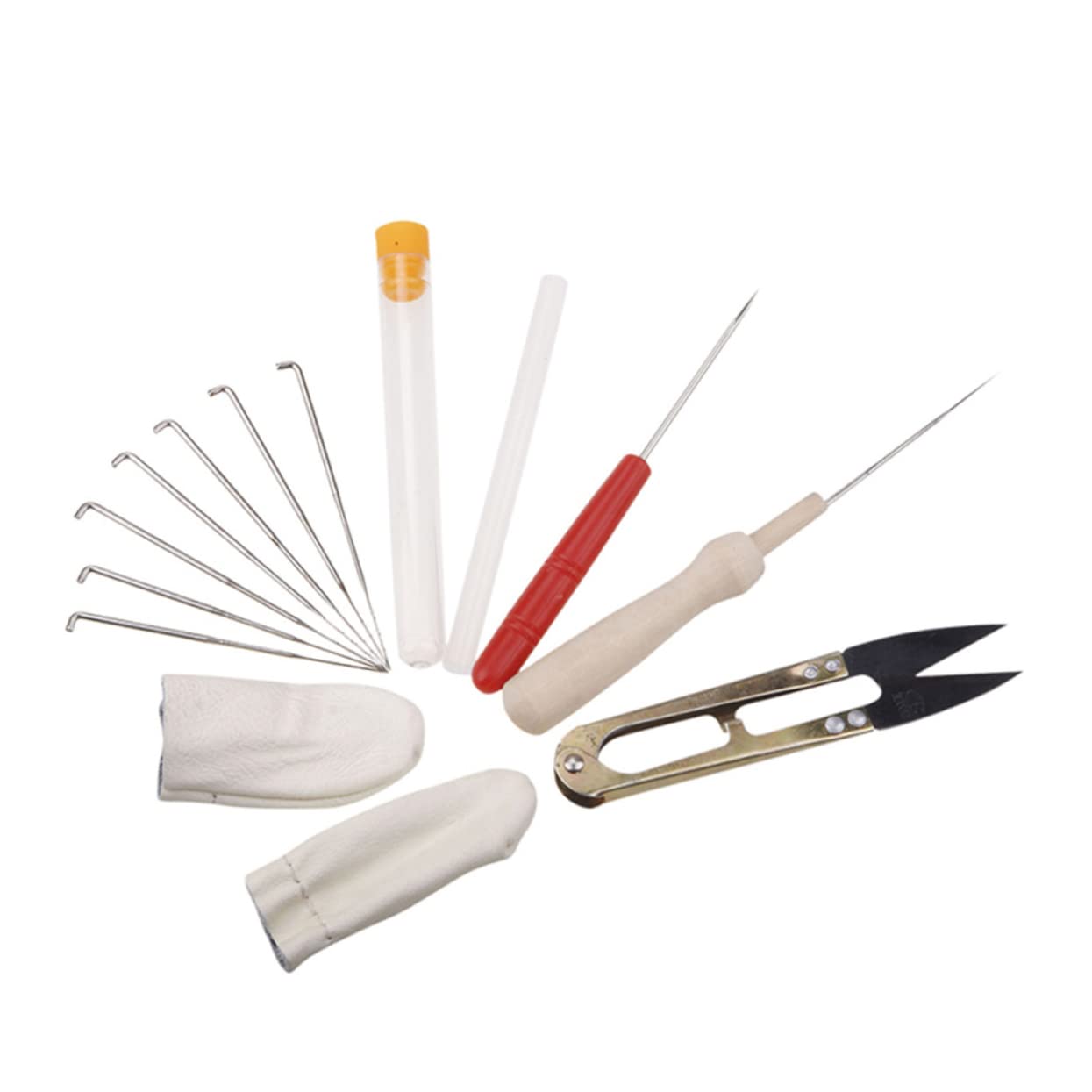 Housoutil Wool Felt Tool Set Tools Needle Felting Kit Wool Felt Kit Needle Felting Tool Kit Random Color