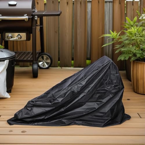 Housse de protection pour souffleur portable en polyester noir d'hiver