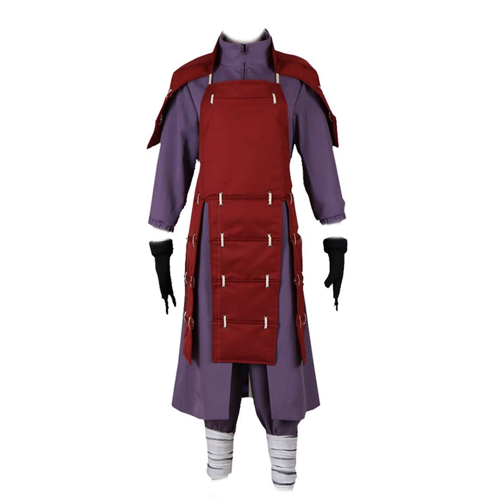 Buy SAENSHING Anime Naruto Cosplay Costume Uchiha Madara Cosplay ...