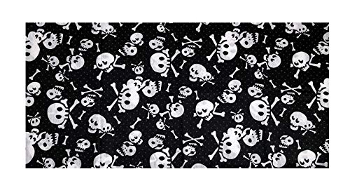 Funny Skulls Scarf Multi Functional Microfiber Seamless Protective Dust Wind Insect Covering Elastic Print Neck Gaiter Bandana Breathable Balaclava Hunting Biking Head Wear N112