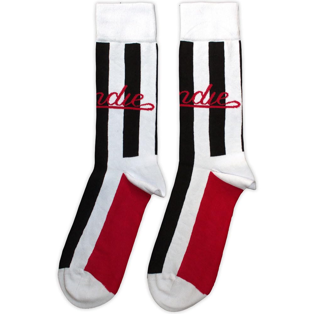 Rock Off officially licensed products Blondie Parallel Lines Ankle Socks One Size