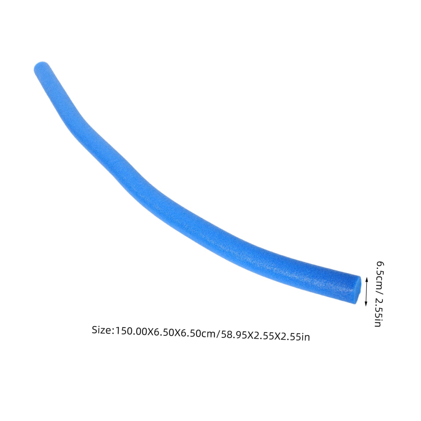 ORFOFE Swim Water Noodles Reusable Jumbo Pool Noodles Soft Foam Stick Set Black 8 Pack