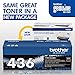 Brother TN436BK Super High Yield Toner-Retail Packaging , Black