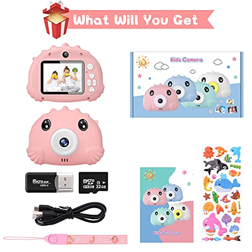 Gofunly Macchina Fotografica per Bambini, 2.4