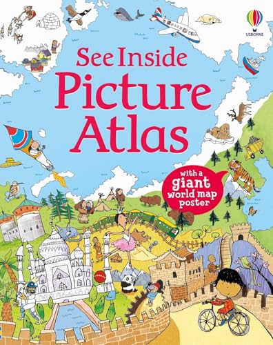 See Inside Picture Atlas, with Map Poster