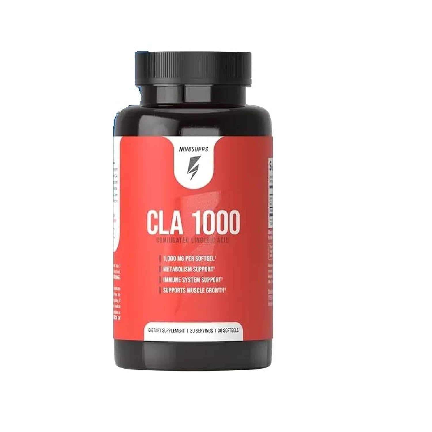 InnoSupps CLA 1000Mg | Promotes Fat Loss | Supports Lean Muscle Development | Enhances Metabolic Rate 30 Softgel